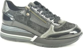 Mephisto Lace Runner N.+tiret DZ - Dames - Sneakers - Zwart - 35 EU - Schoenen