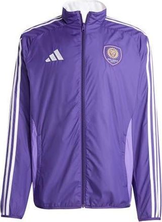 adidas Mens adidas Purple/White Orlando City SC 2025 Anthem Reversible Full-Zip Jacket at Nordstrom, Size Xxx-Large