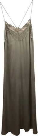 Iro Bailar Dress - Dames - Maxi kleedjes - Grijs - S - Kleedjes