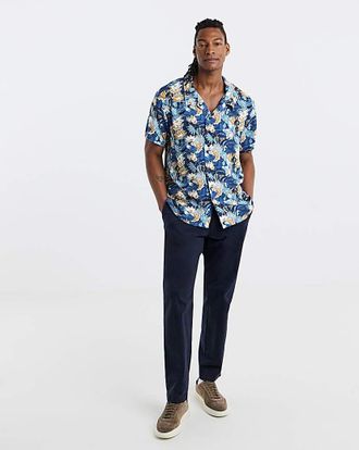 HUGO BOSS Printed Beach Shirt