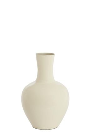 Light & Living Vaso Light & Living Nana En Crema Brillante - &Oslash;33x50 Cm