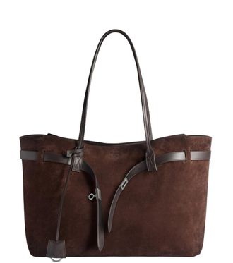 Balenciaga Dark Brown Bel Air Large Tote