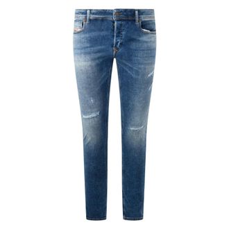 Diesel Slim-fit Jeans, male, Blue, Size: W31 Sleenker Jeans