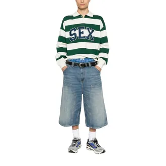 Carne Bollente Heren, Tops, Groen, Maat: XL Katoen