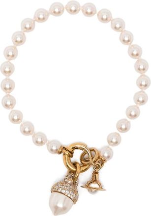 Vivienne Westwood Jewellery Neutrals/Gold-Donna