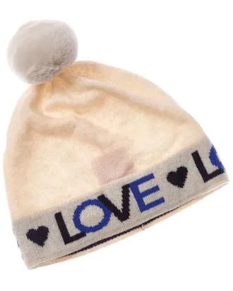 Brodie Love Pom Pom Cashmere Hat