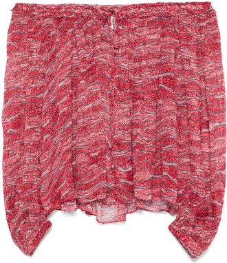 Isabel Marant Blusa Vutti - Rosso