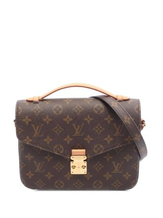 Louis Vuitton 2021-2025 Monogram Pochette Metis satchel - Brown