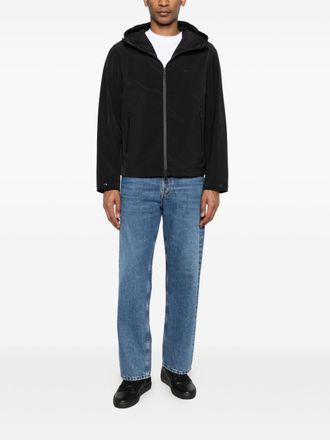 Emporio Armani Hooded Blouson Jacket - Black