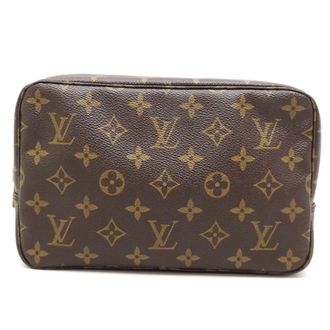 Louis Vuitton Brown Monogram Pouch (Pre-Owned)