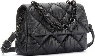 Vivance Umh&auml;ngetasche VIVANCE Henkeltasche, Damen, Gr. B/H/T: 27cm x 18cm x 9cm, schwarz, Lederimitat, leicht gl&auml;nzend, unifarben, Taschen Umh&auml;ngetasche, Mini