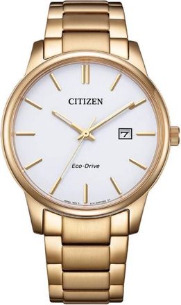Citizen Pair Eco-Drive White Dial Mens Watch BM6973-97A