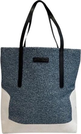 Jimmy Choo London Pre-owned Tote Bags, female, Blue, Size: ONE SIZE Pre-owned Tote Bag