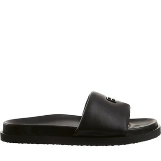H&ouml;gl Zwarte Slides voor Vrouwen - Dames - Sandalen - Zwart - 36 EU - Schoenen