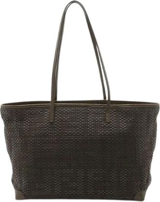 Fendi Pre-owned Zucca Patroon Leren Tote Schoudertas - Dames - Vintage Shopper - Bruin - ONE Size - Leer - Vintage