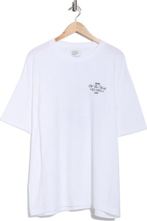 Vans Deep Cut Logo Graphic T-Shirt in White at Nordstrom Rack, Size Xx-Large