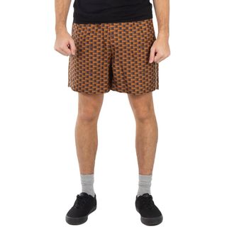 Bally Pennant Printed Silk Shorts