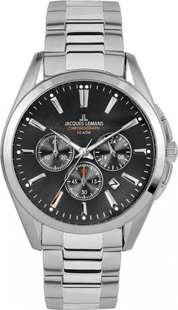 Jacques Lemans 1-1945-1D Mens Derby Watch - Silver - One Size