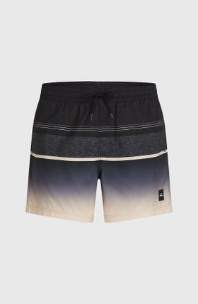O'Neill Badeshorts ONEILL ONEILL GRADIENT 15 SWIMSHORTS, Herren, Gr. XXL (56), N-Gr, schwarz out, Obermaterial: 100% Polyester, Badehosen Badeshorts, mit elas