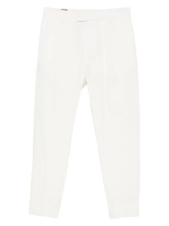 Hosio pressed-crease trousers - men - Fabric - 52 - Neutrals