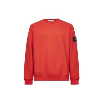 Stone Island Hombre, Sudaderas, Rojo, Talla: M