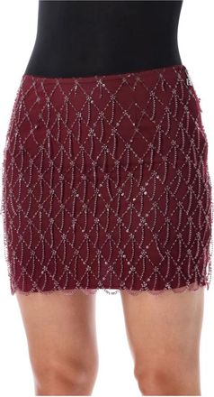 Rotate Rotate Birger Christensen, Dames, Rokken, Rood, Maat: XS