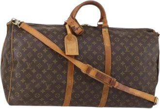 Louis Vuitton Pre-owned Weekend Bags, female, Brown, Size: ONE SIZE Pre-owned Weekend Bag