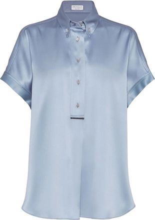 Brunello Cucinelli Camicia - Blu