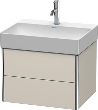 Duravit Duravit - Xsquare Mueble De Pared 58.4x46.0 Cm, 2 Cajones, Para