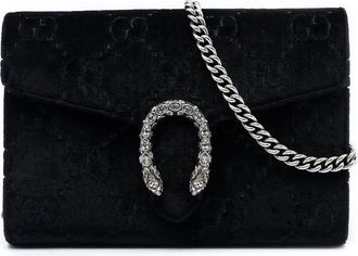 Gucci Pre-owned Gucci GG Velvet Dionysus Wallet on Chain Ladies E73HJMIGTZXIZ7JF