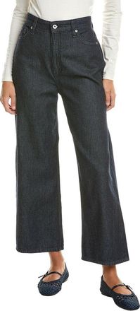 Rag & Bone Lori High-Rise Wide Leg Crop Jean