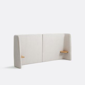 La Redoute Interieurs Gewatteerd hoofdbord XL met nachtkastjes, Jolien