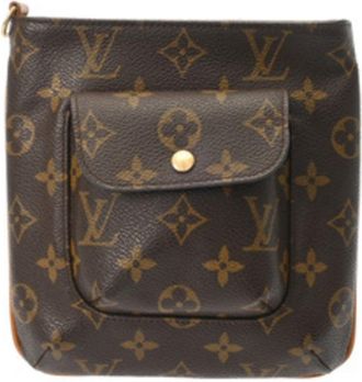 Louis Vuitton Brown Monogram Pouch (Pre-Owned)