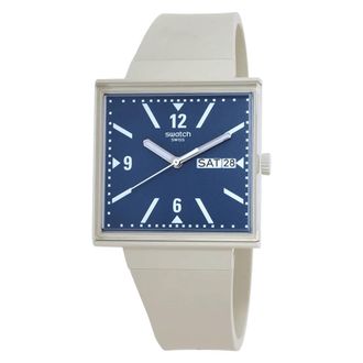 Swatch Originals Bioceramic What If? Collection Blue Dial Unisex Watch SO34T700