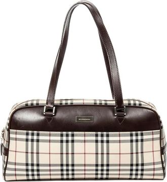 Burberry Borsa tote con motivo House Check 2000 - Toni neutri