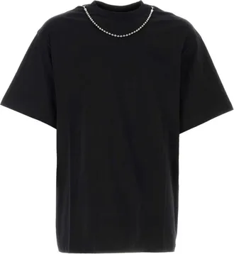 AMBUSH Black cotton t-shirt
