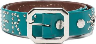 Gallery Dept. Cintura con fibbia e borchie - Blu