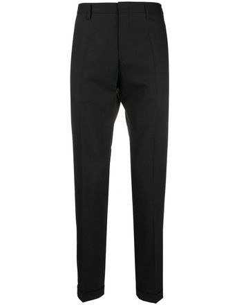 Paul Smith slim fit tailored trousers - men - Wool - 38 - Black