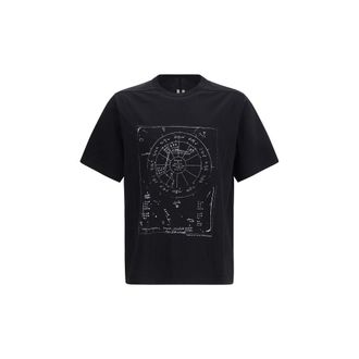 Rick Owens Zwarte Katoenen T-Shirt