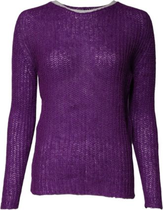 Pink Memories pink MEMORIES Knitted Long Sleeves Round Neck Womens Sweater (Pre-Owned)