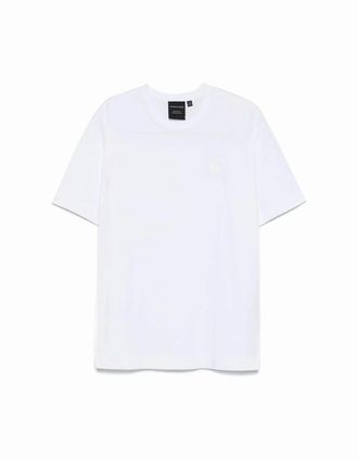 Canada Goose Mens Gladstone Tonal Disc T-Shirt White - Size: 40