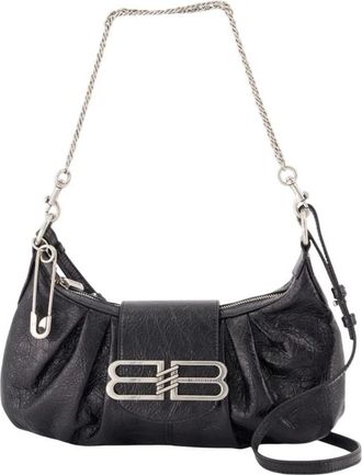 Balenciaga Pamela Schoudertas - Dames - Schoudertassen - Zwart - ONE Size - Leer - Tassen