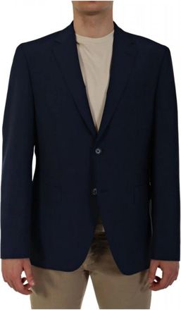 HUGO BOSS Heren, Jassen, Blauw, Maat: XL Leer