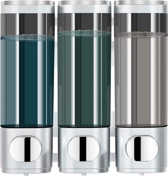 OEM Dispensador De Ducha - 3 Compartimentos - Montaje En Pared - 300 Ml
