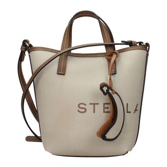 Stella McCartney Stella McCartney Damens Stoffhandtaschen Beige/Braun