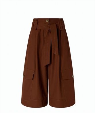Pinko Patricia Belted Cargo Short Trousers