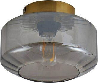 Lindby L&aacute;mpara De Techo hildur En Gris Vidrio - Lindby