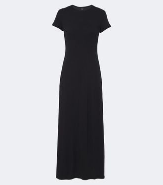Leset Nando cotton jersey maxi dress