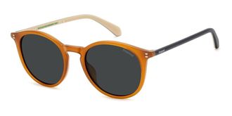 Polaroid PLD 4206/S/X Polarized L7Q/M9 Mens Sunglasses Orange Size 51