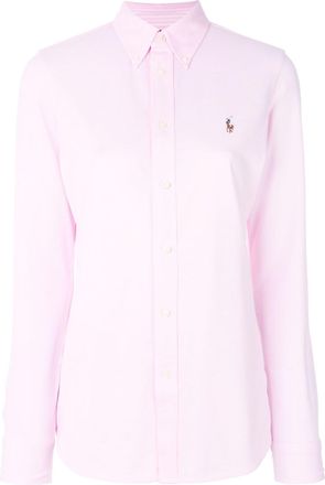 Ralph Lauren Slim Fit Knit Cotton Oxford Shirt